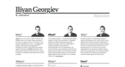 Desktop Screenshot of iliyan.com
